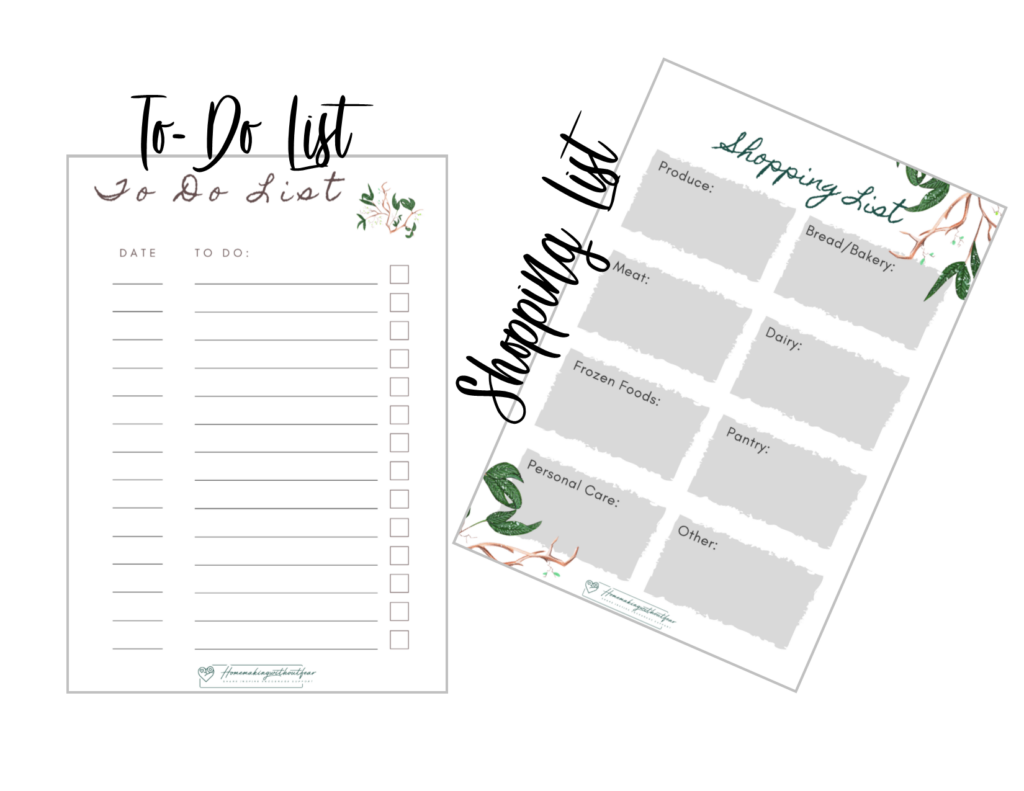 Spring Stationary for the Homemaker|Free Printable!