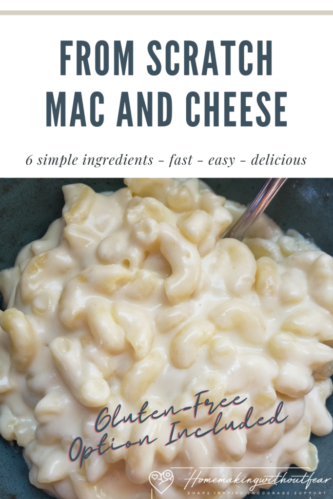 Who doesn't love Mac and Cheese? Talk about a comfort food! It is creamy, rich, filling and oh so delicious. This dish is kid friendly and hearty enough to be eaten as the main meal. You can add protein to make it a more complete meal or serve it as a side dish. This from scratch Mac and Cheese has only 6 ingredients and can be whipped up fast. . . Make it on the stove top, Instant Pot or even a slow cooker to make it extra easy. I promise you will love it too!
