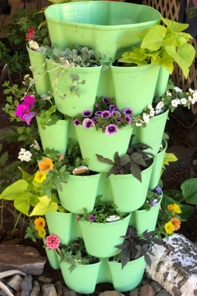 Mini Garden Stacker - Hanging Garden Pot