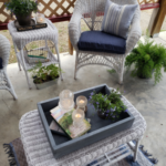 Wicker patio furniture has such classic beauty. Give your wicker patio furniture a makeover and enjoy them all the more!