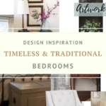 Timeless Traditional Decor combines American Traditional with Classic Formal style and a touch of Rustic. PERFECT for cozy, intimate bedrooms!