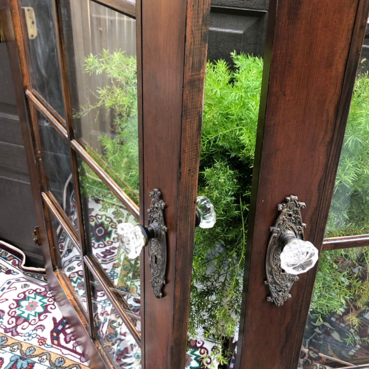 DIY Gel Stained French Door Makeover
