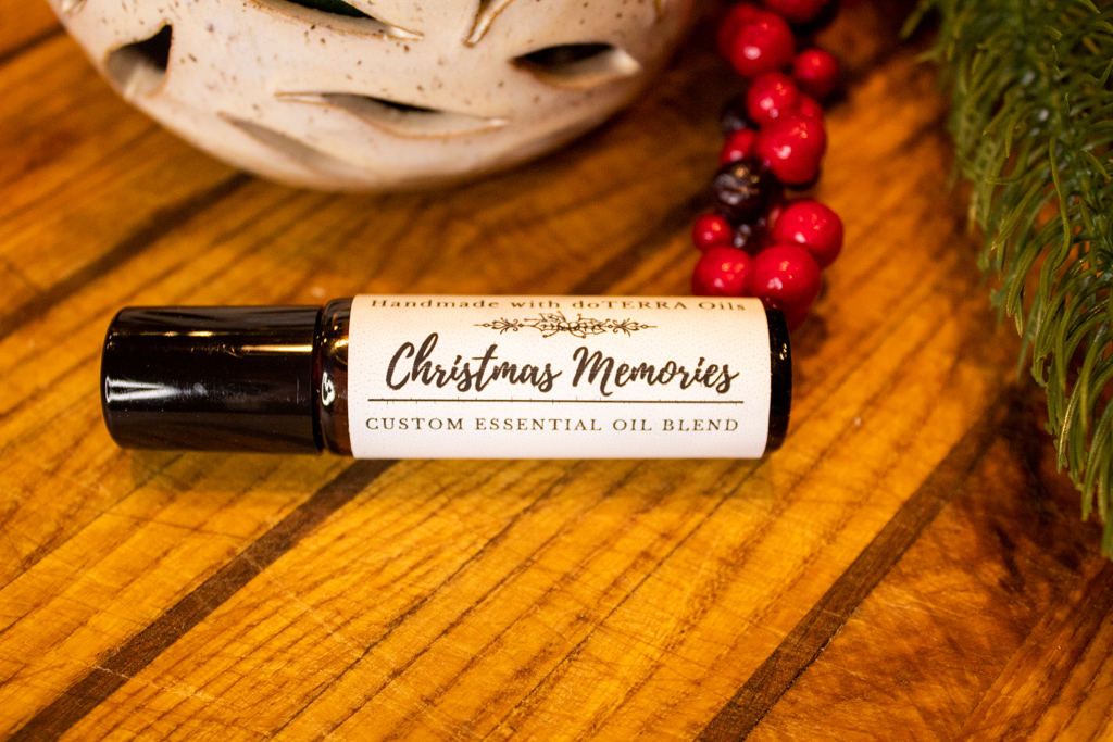 Christmas Memories Essential Oil Roller Bottle