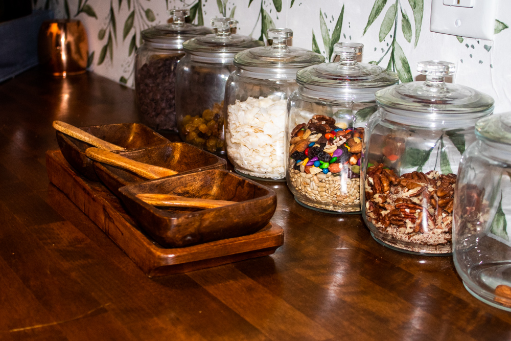 our new house :: mason jar pantry