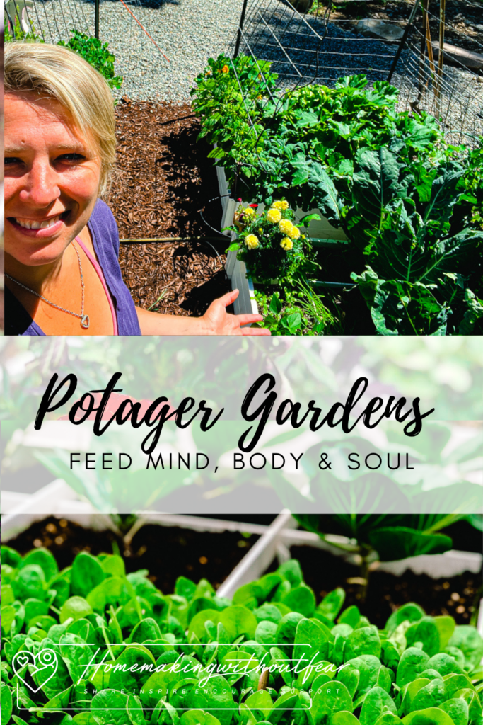 A Potager Garden is a homemaker's pride and joy. A "kitchen garden" that is truly your teammate in the daily grind of meal making. A space of BEAUTY and BOUNTY, it is truly way more than the sum of it's humble parts. Won't you join me in my Small Potager Garden for a lil' inspiration?