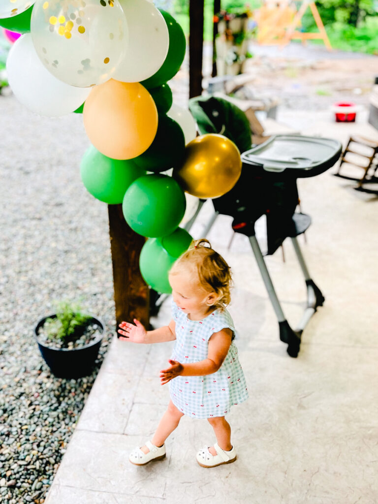 Need ideas for a Garden Theme Birthday Party? Our baby girl turned 2 years old last week. They just grow so fast don't they? Because the weather, the garden and the back patio is beautiful right now AND because she is "growing like a weed" - we decided to have a Garden Theme Birthday Party. Come join us won't you? 